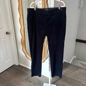 Theory / Mid Rise Corduroy Dress Straight Pants